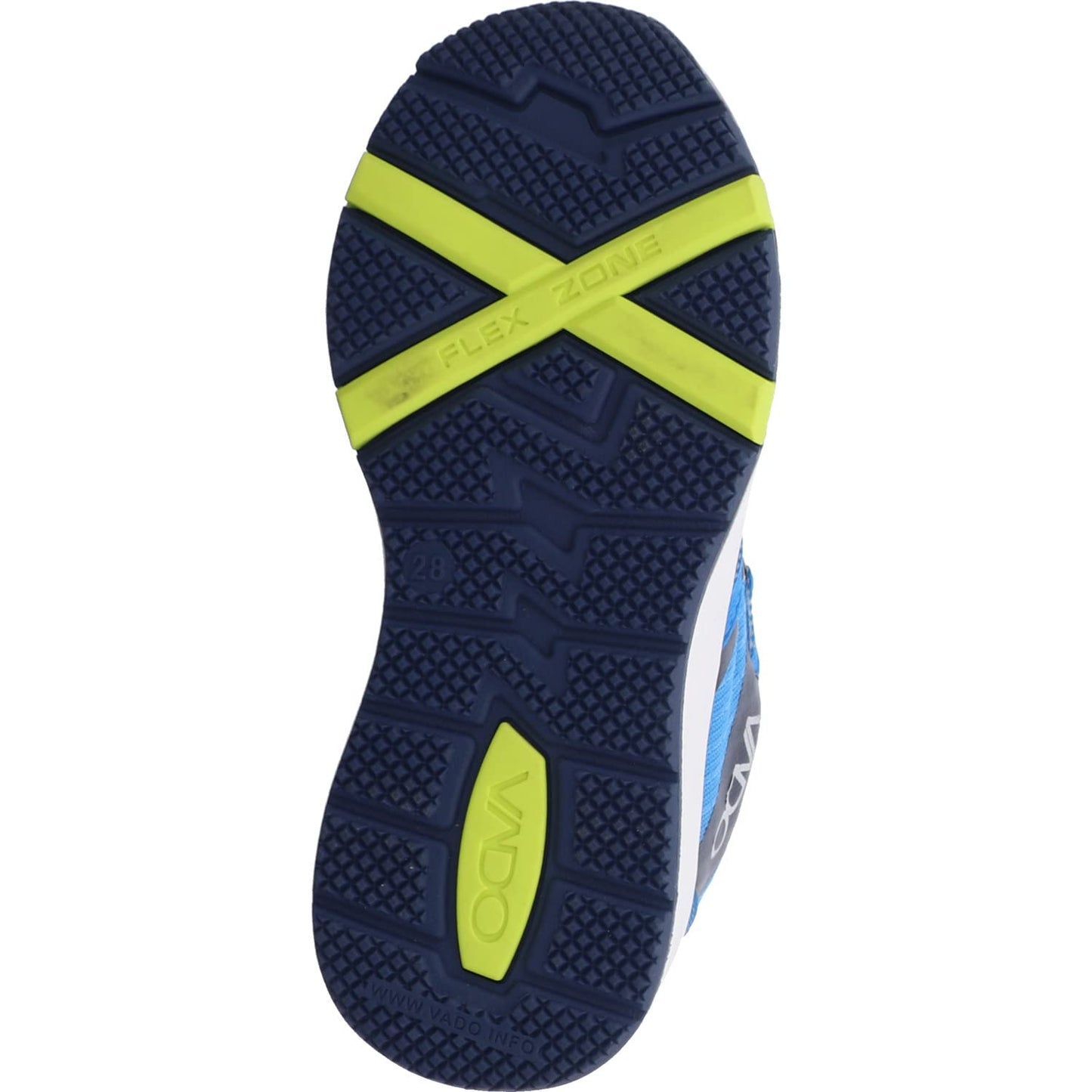 Kids Waterproof Hiking Sneaker - Blue Green