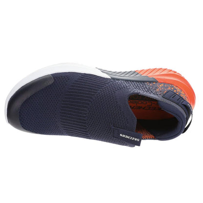 Boys Ultra Flex 3.0 Vektron Sneaker - Navy Orange