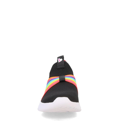 Girls Ultra Flex 3.0 Sneaker - Black Multi