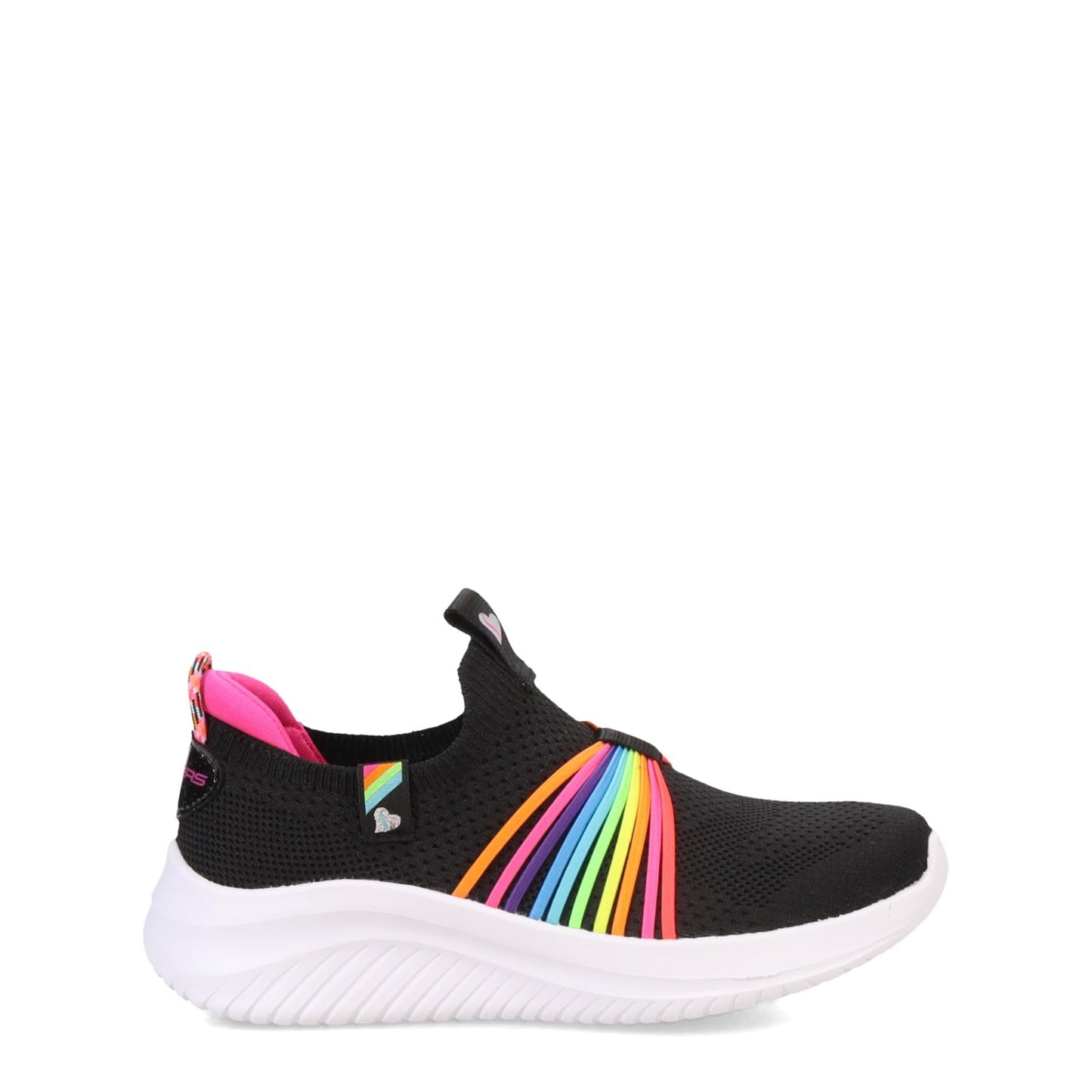 Girls Ultra Flex 3.0 Sneaker - Black Multi