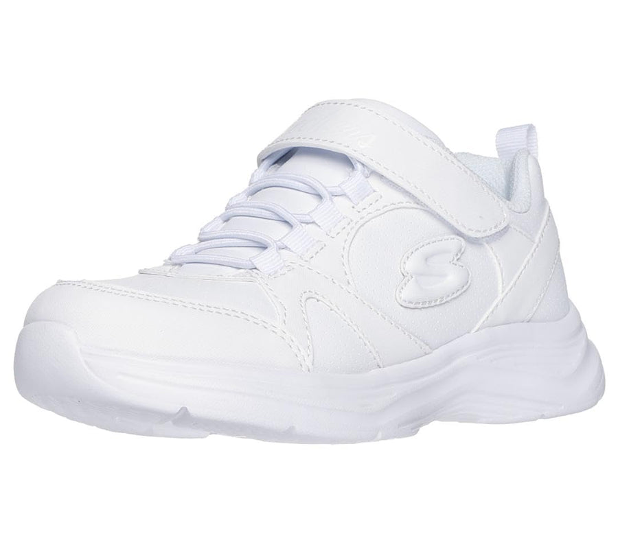 Girls Glitter Lace-Up School Sneakers for Daily Wear