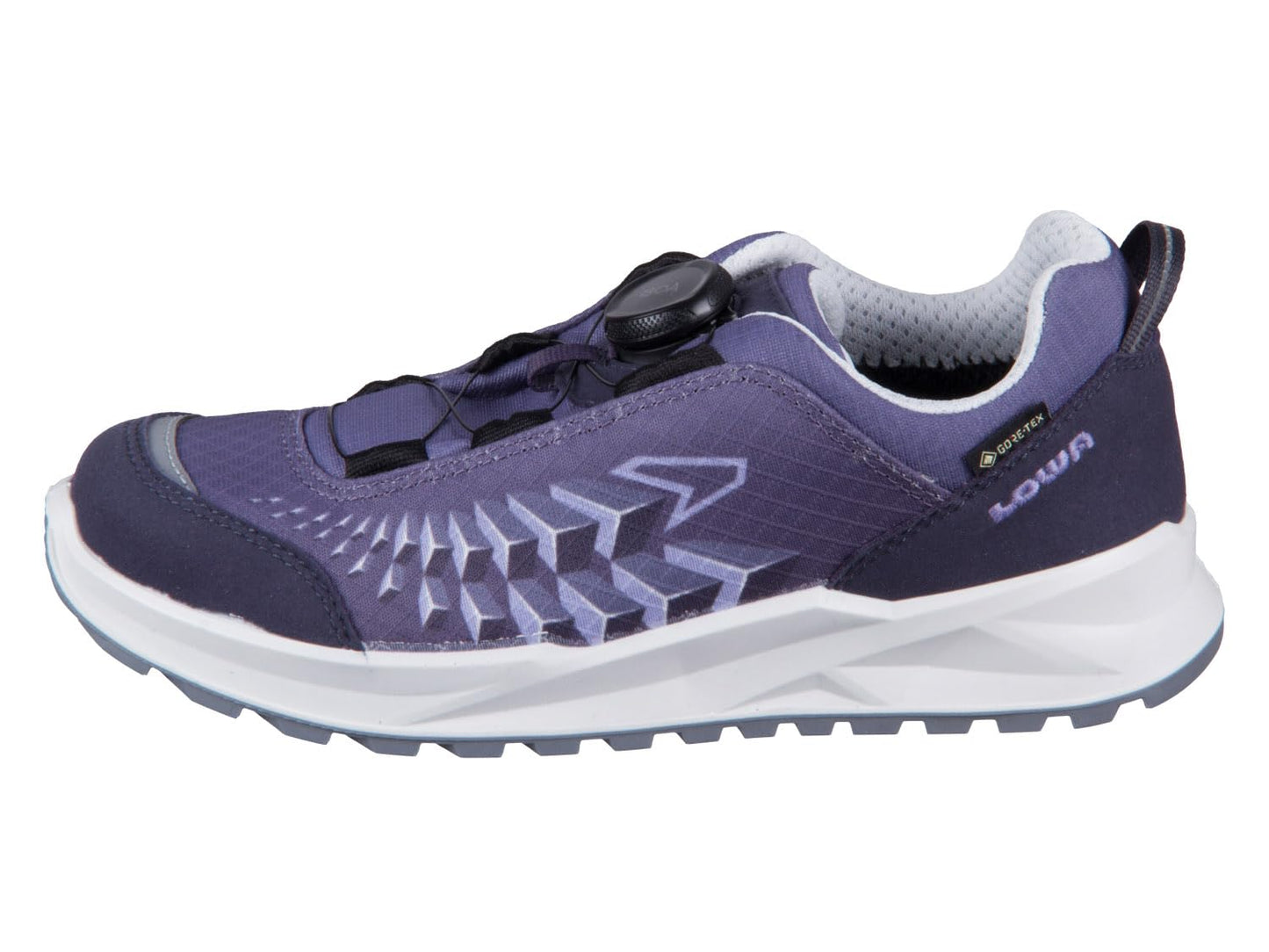 Kids Ferrox GTX Hiking Shoe - Red Blue Lilac