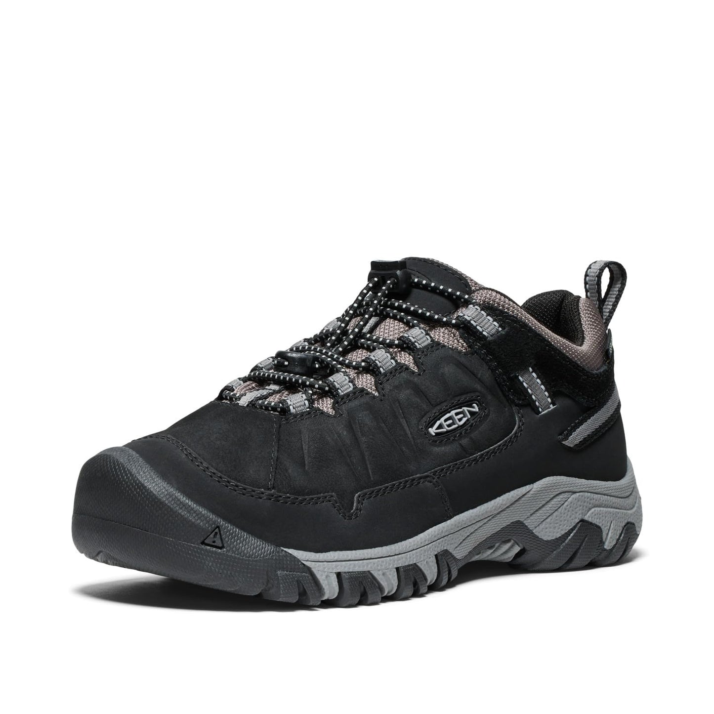 Kids Targhee 4 Waterproof Hiking Shoe - Black Grey