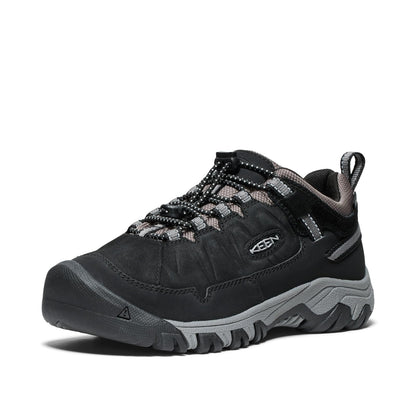 Kids Targhee 4 Waterproof Hiking Shoe - Black Grey