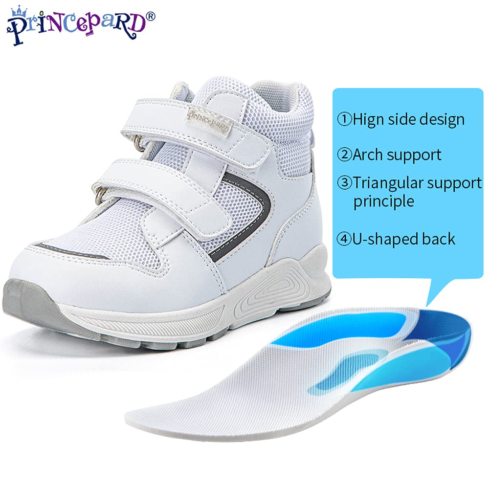 Kids Supportive High-Top Walking Sneakers for Daily Use