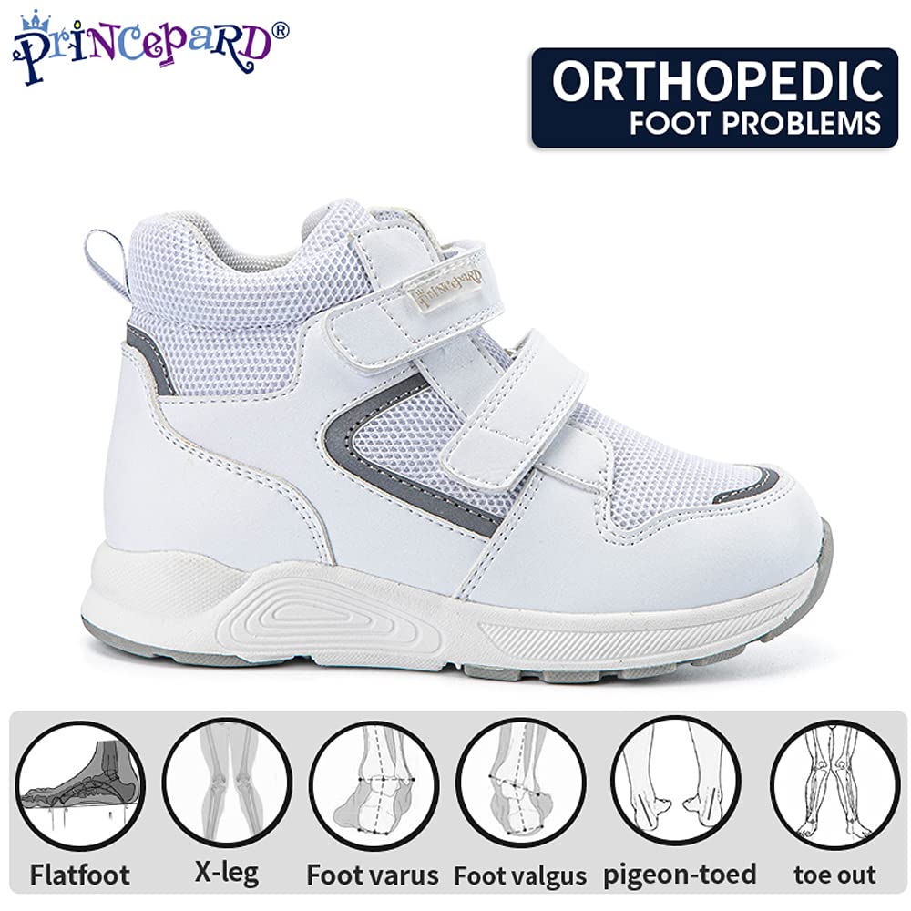 Kids Supportive High-Top Walking Sneakers for Daily Use