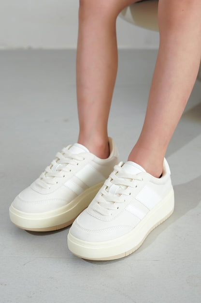 Kids Platform Sneakers with Memory Foam Comfort Sole