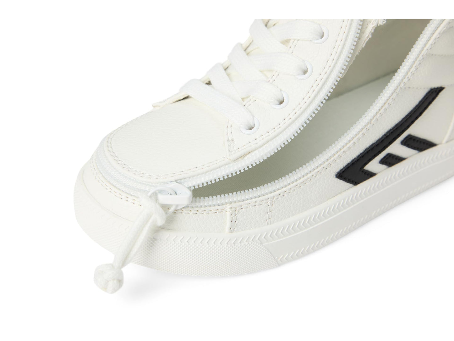 Kids High-Top Canvas Sneakers with Easy Zip Access