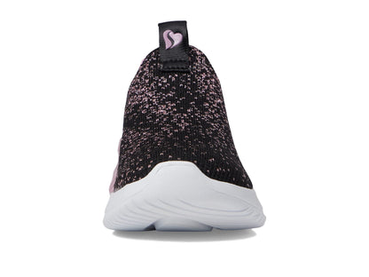 Kids Ultra Flex Slip-On Sneaker - Black Rose Gold