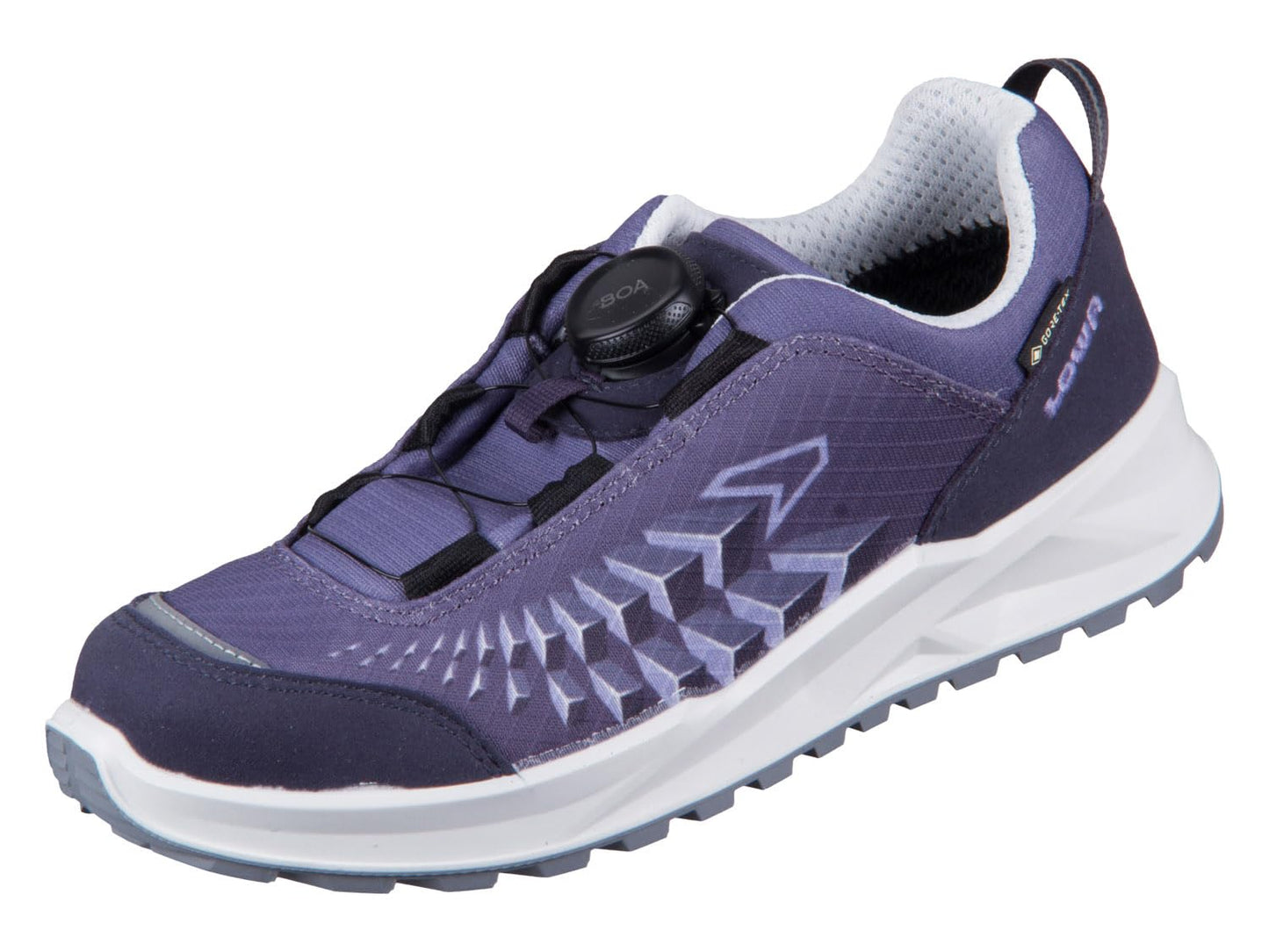 Kids Ferrox GTX Hiking Shoe - Red Blue Lilac