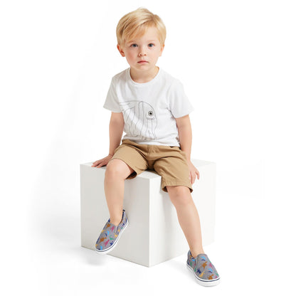 Kids Canvas Slip-On Sneaker - Casual Walking Shoe