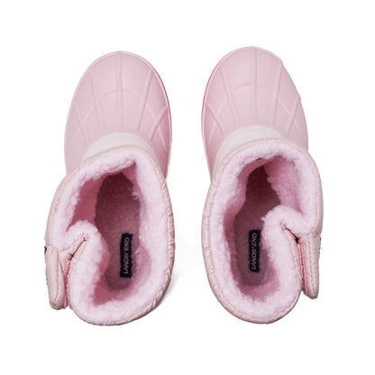 Kids Waterproof Snow Boot - Cotton Candy Pink