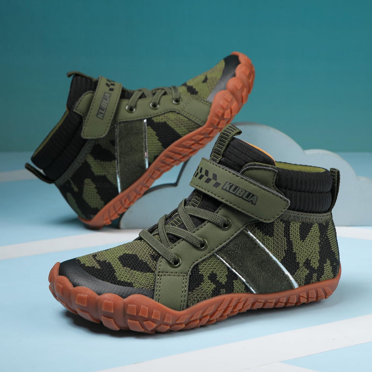 Kids Barefoot High-Top Hiking Sneakers for Active Play