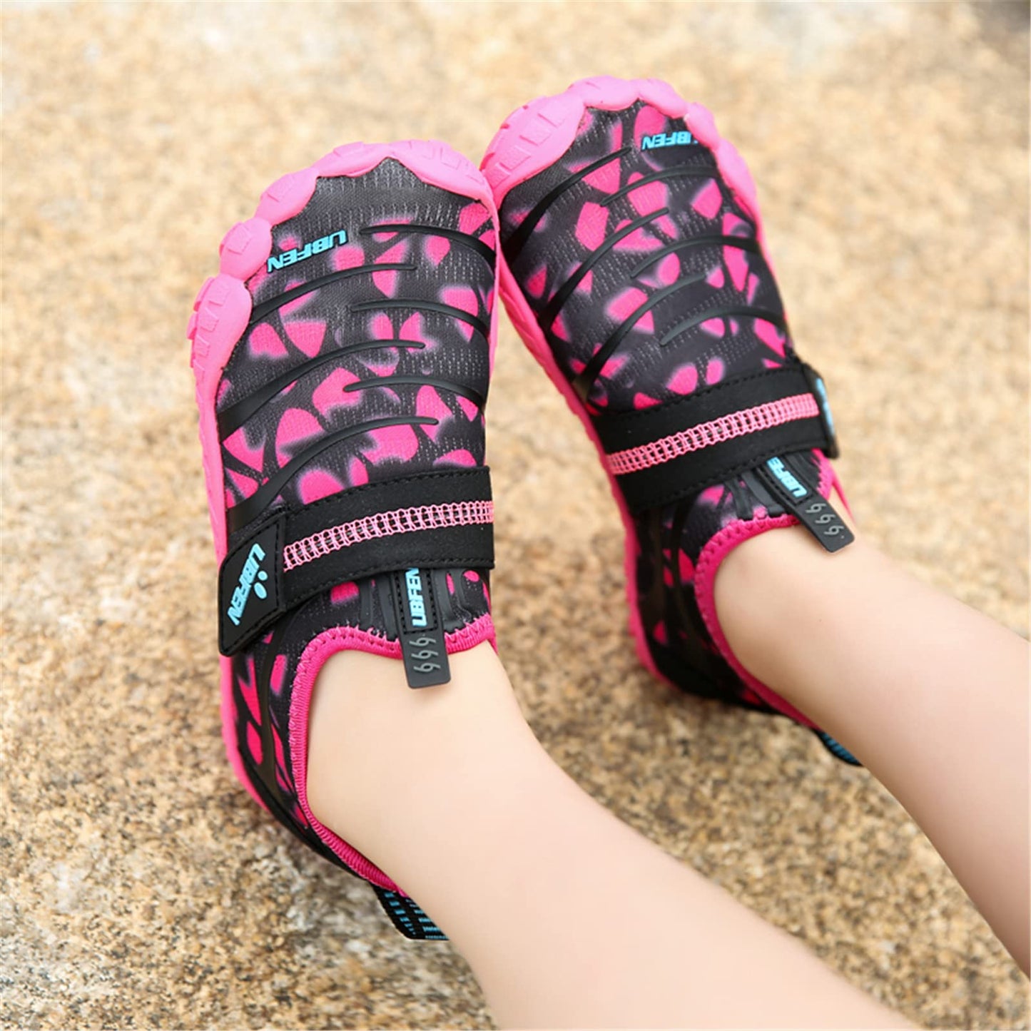 Kids Quick-Dry Barefoot Water Shoes for Beach Play