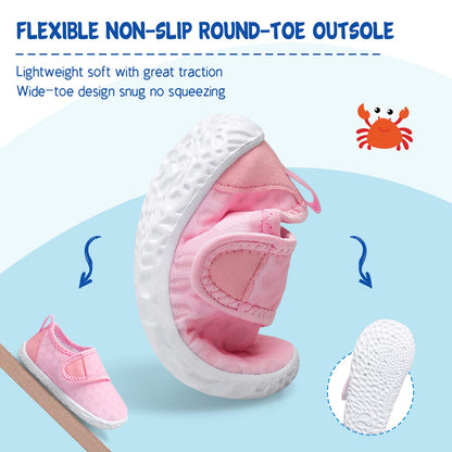 Kids Quick-Dry Barefoot Water Shoes for Beach Play