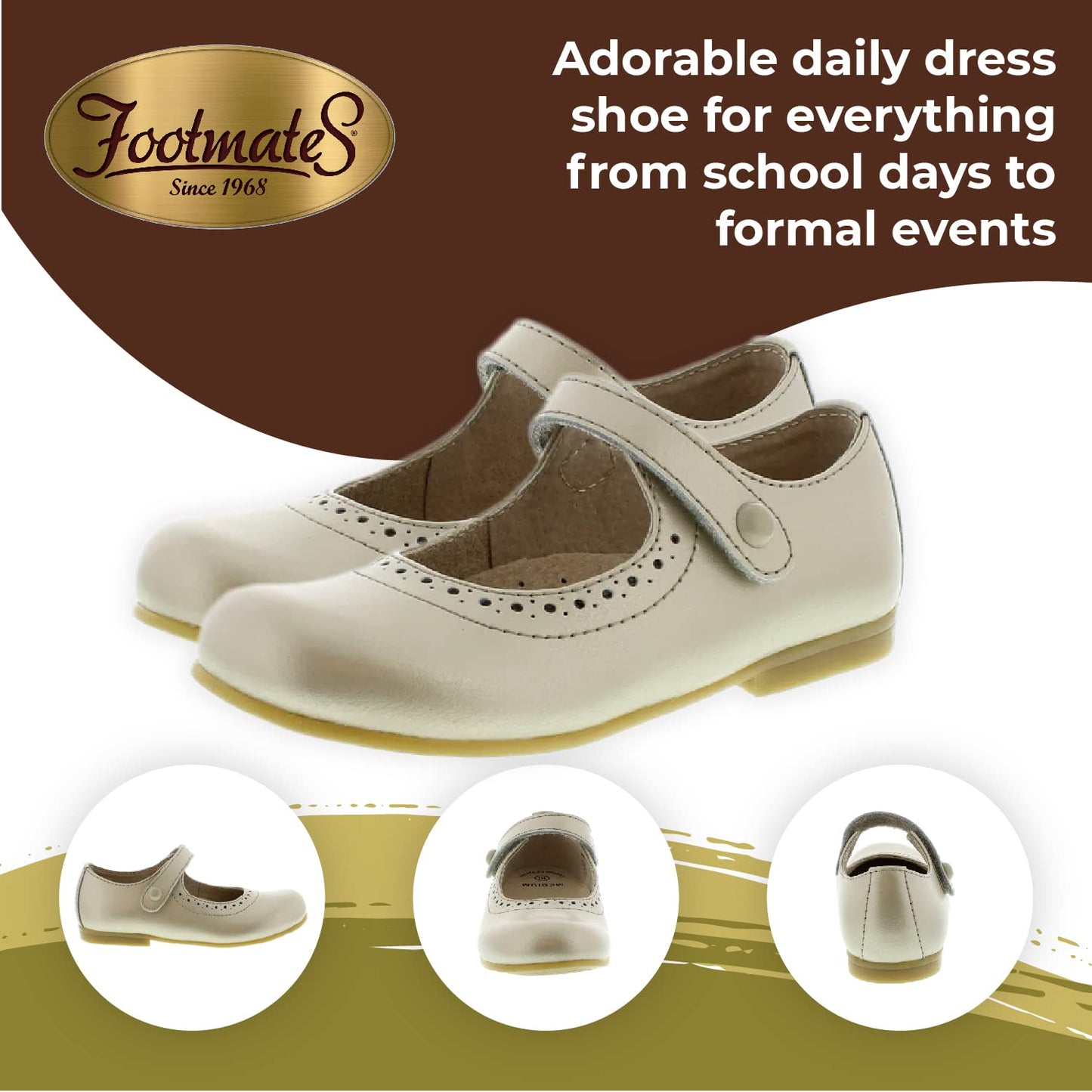 Girls Patent Mary Jane Dress Shoes for Special Events
