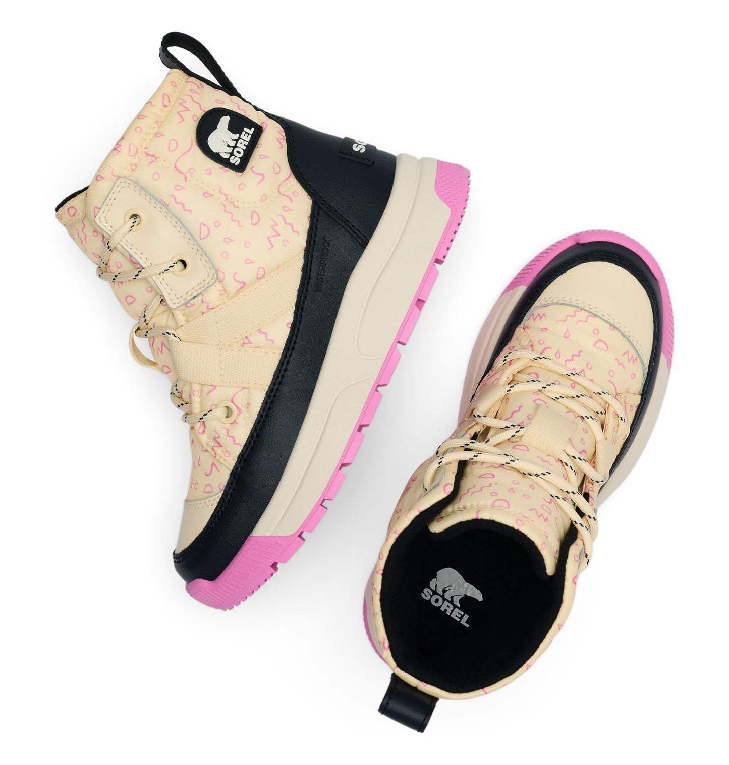 Youth Whitney III Waterproof Winter Boot - Honey White