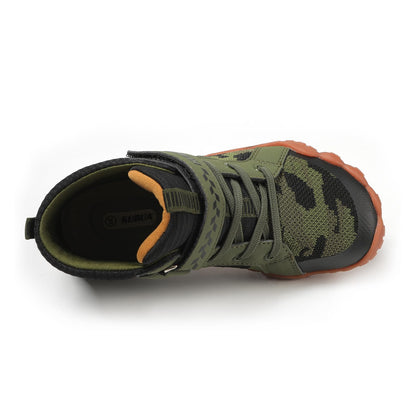 Kids Barefoot High-Top Hiking Sneakers for Active Play