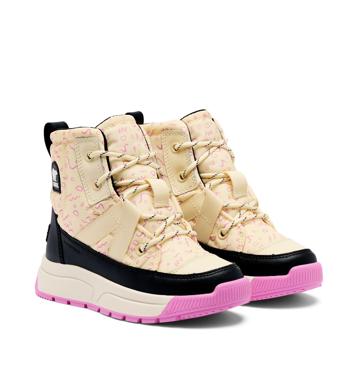 Youth Whitney III Waterproof Winter Boot - Honey White