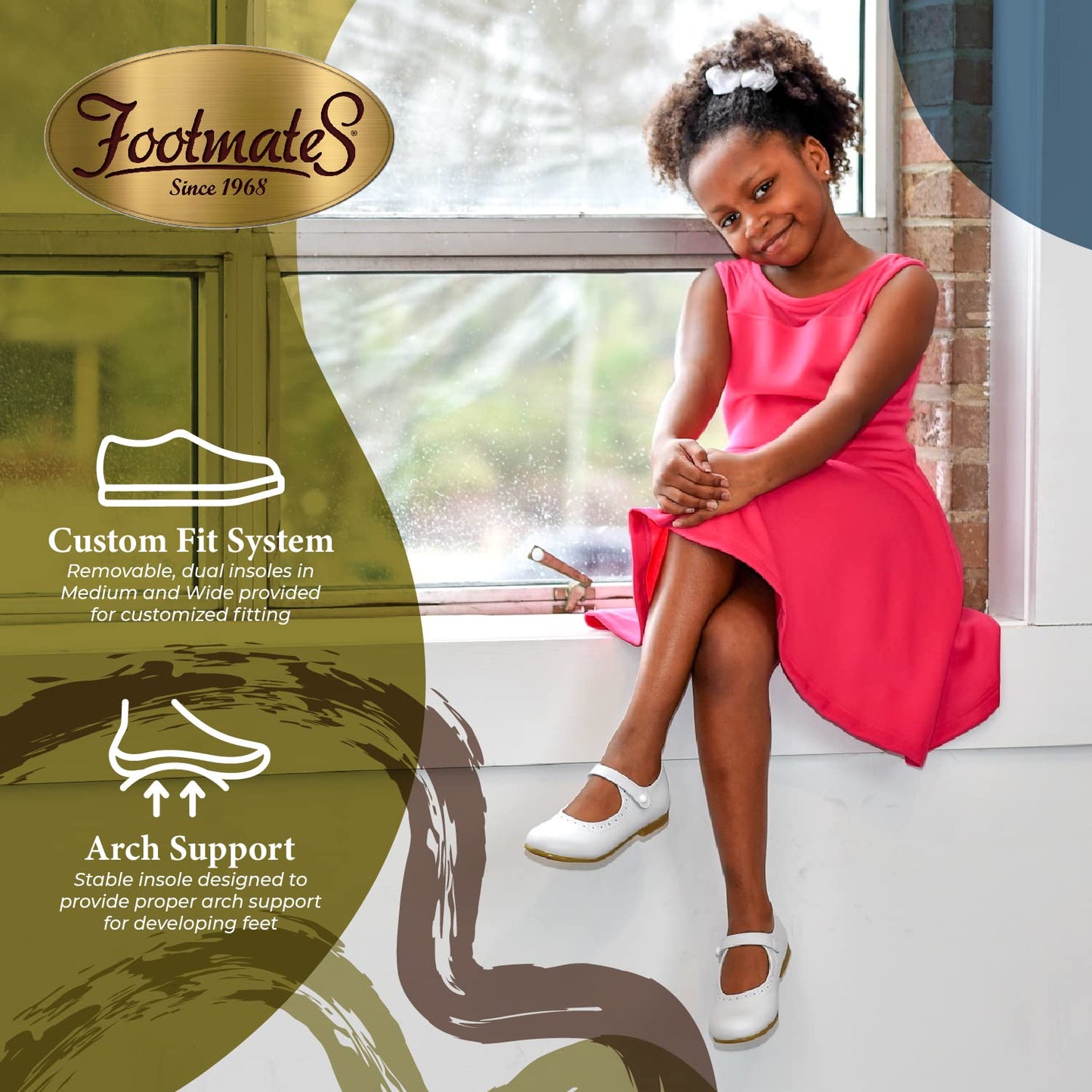 Girls Patent Mary Jane Dress Shoes for Special Events