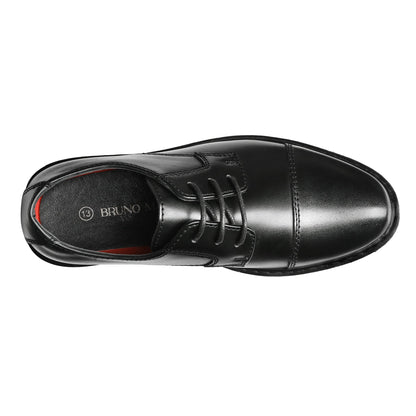 Boys Classic Oxford Dress Shoes for Formal Occasions