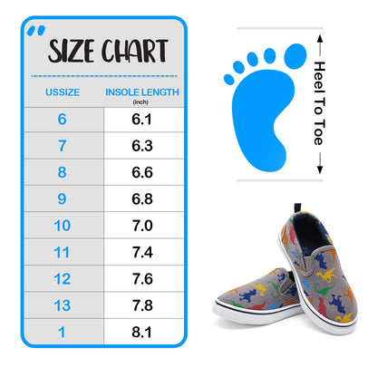 Kids Canvas Slip-On Sneaker - Casual Walking Shoe
