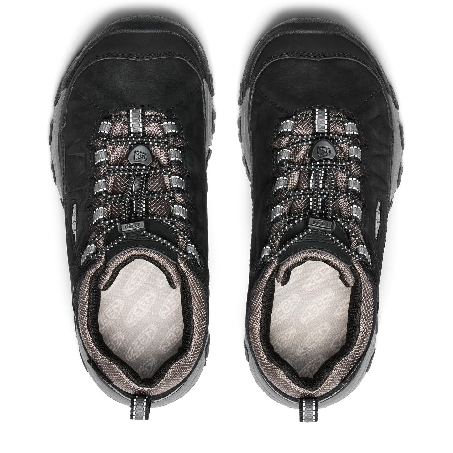 Kids Targhee 4 Waterproof Hiking Shoe - Black Grey