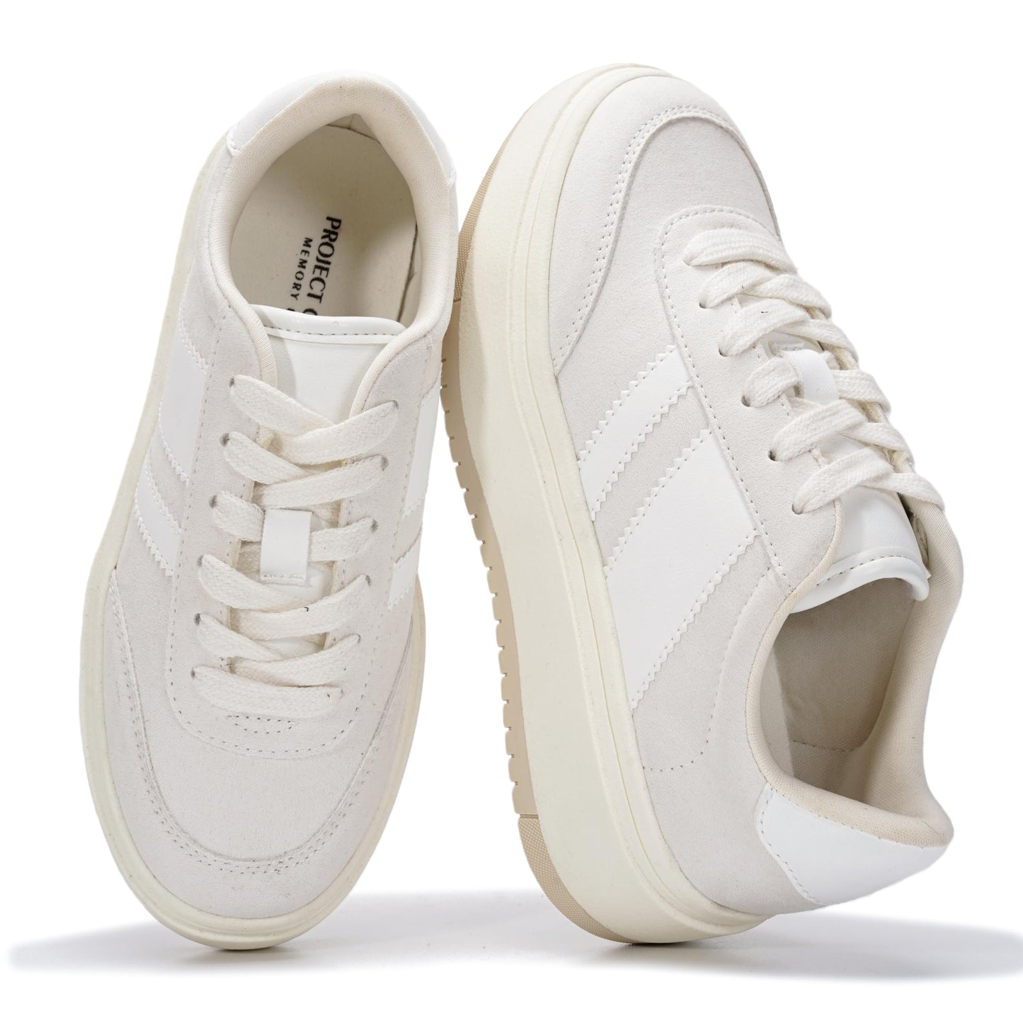Kids Platform Sneakers with Memory Foam Comfort Sole