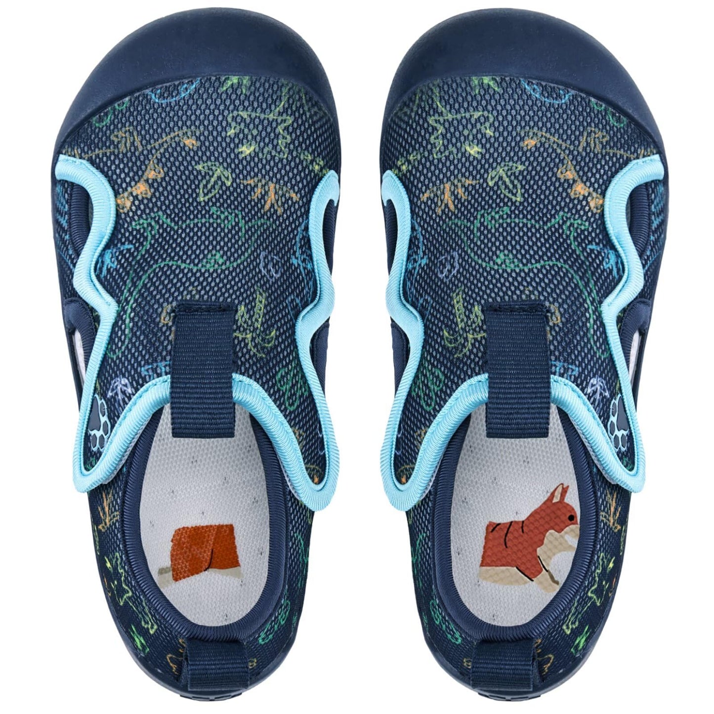Kids Wide Barefoot Water Shoes for Beach and Hiking