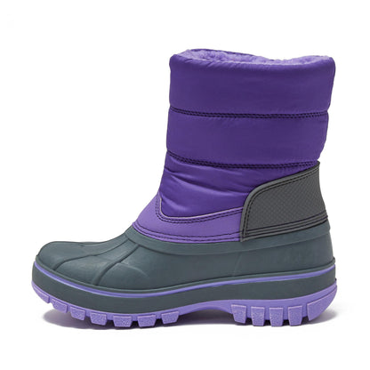 Kids Waterproof Snow Boot - Violet Tulip Purple