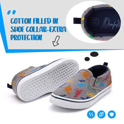 Kids Canvas Slip-On Sneaker - Casual Walking Shoe