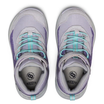 Kids Hightrail Mid Waterproof Hiking Boot - Purple