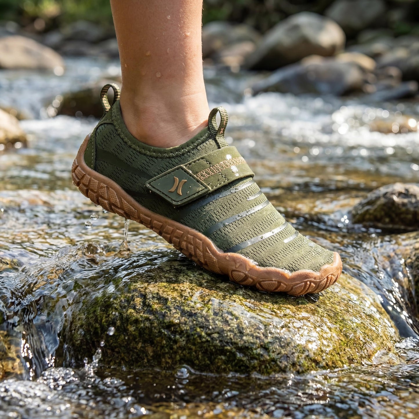Kids Quick-Dry Water Shoes with Adjustable Strap